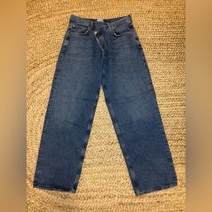 Agolde Denim Criss Cross Jeans